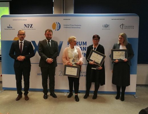 Fundacja STOMAlife wyróżniona nagrodą „Dla Zdrowia i Pacjenta”
